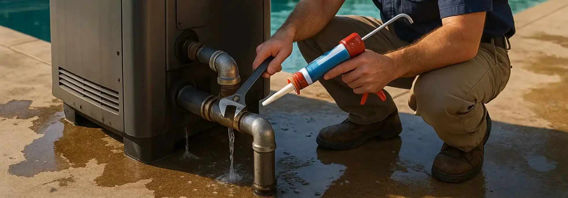  Pool Heater Leak Repair - HVAC Aylmer