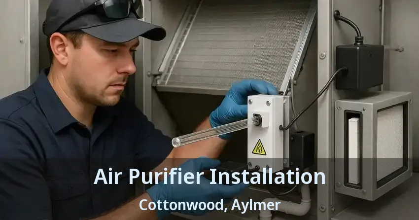 Air Purifier Installation Cottonwood, Aylmer - ON