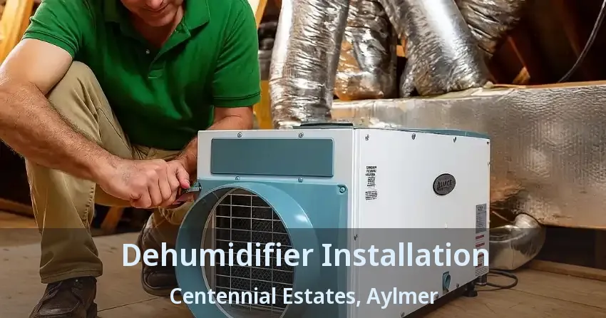 Dehumidifier Installation Centennial Estates, Aylmer - ON