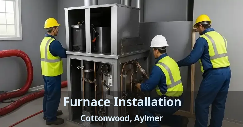 Furnace Installation Cottonwood, Aylmer - ON