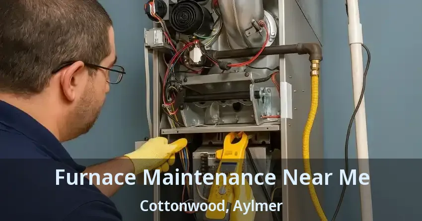 Furnace Maintenance Near Me Cottonwood, Aylmer - ON