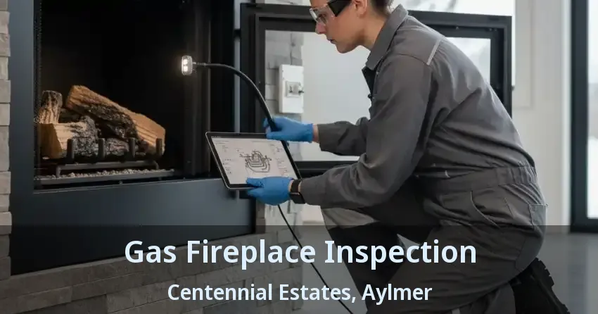 Gas Fireplace Inspection Centennial Estates, Aylmer - ON