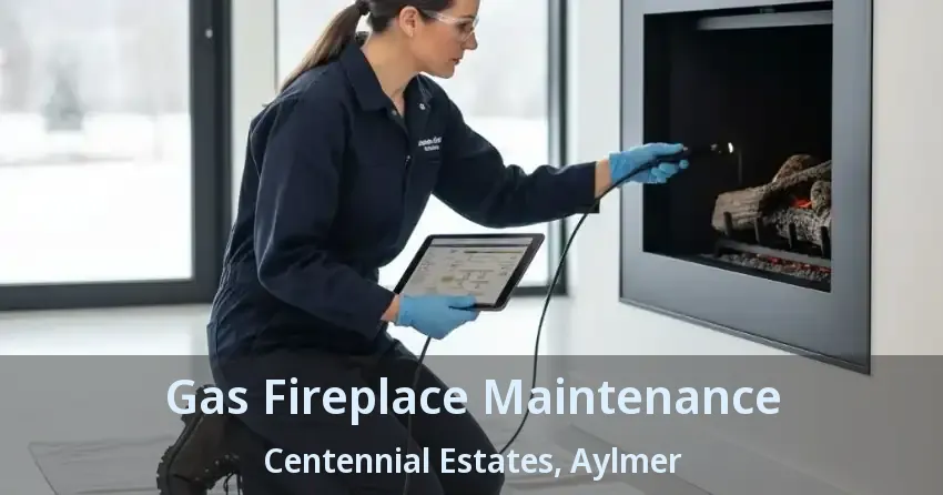 Gas Fireplace Maintenance Centennial Estates, Aylmer - ON