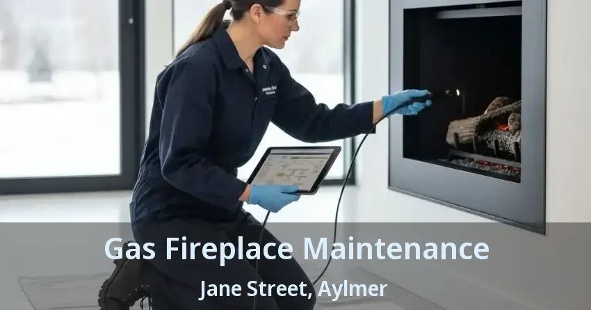 Gas Fireplace Maintenance Jane Street, Aylmer - ON