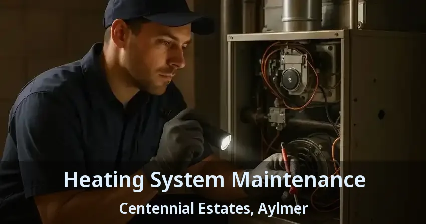 Heating System Maintenance Centennial Estates, Aylmer - ON