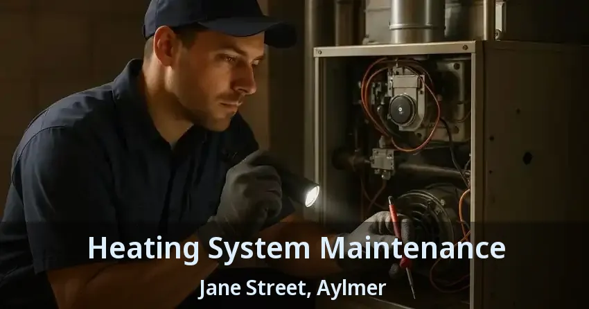 Heating System Maintenance Jane Street, Aylmer - ON
