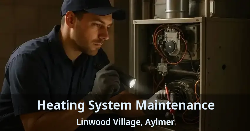 Heating System Maintenance Linwood Village, Aylmer - ON