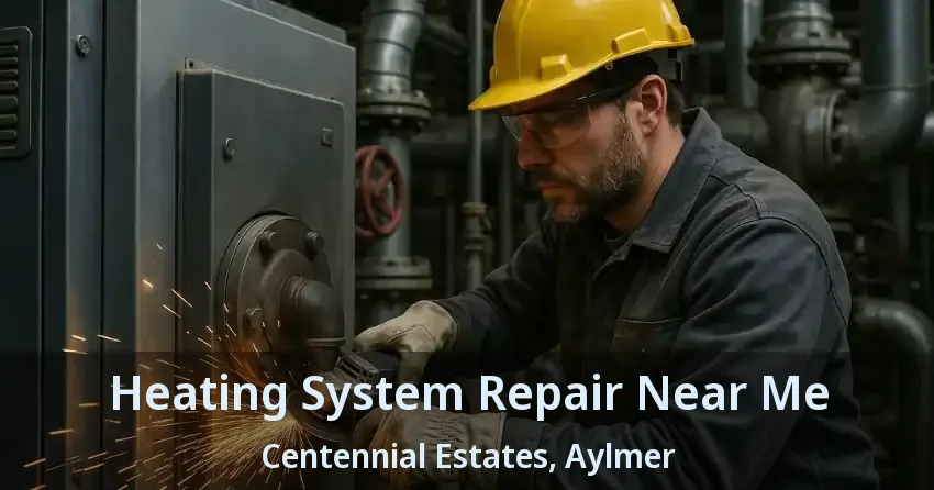 Heating System Repair Near Me Centennial Estates, Aylmer - ON