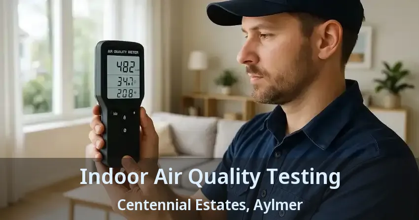 Indoor Air Quality Testing Centennial Estates, Aylmer - ON