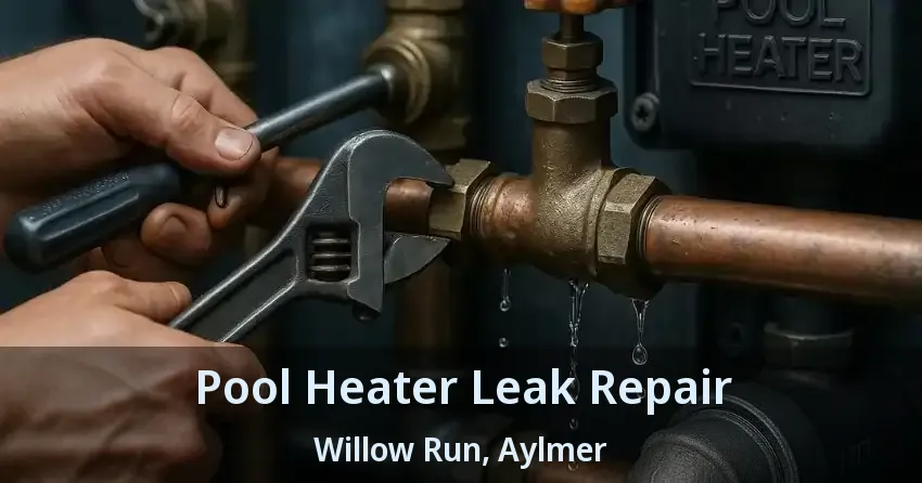Pool Heater Leak Repair Willow Run, Aylmer - ON