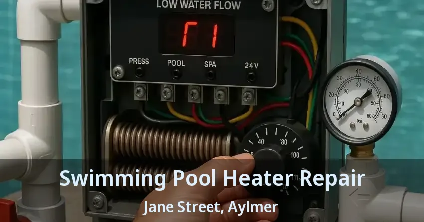 Swimming Pool Heater Repair Jane Street, Aylmer - ON